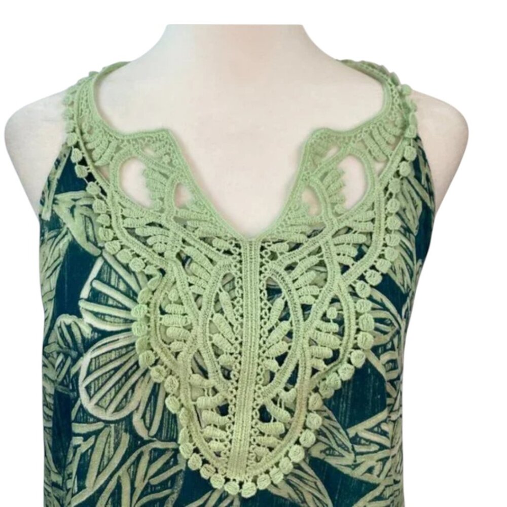 Honolua Wahine Tropical Halter Top Medium - Picture 7 of 9